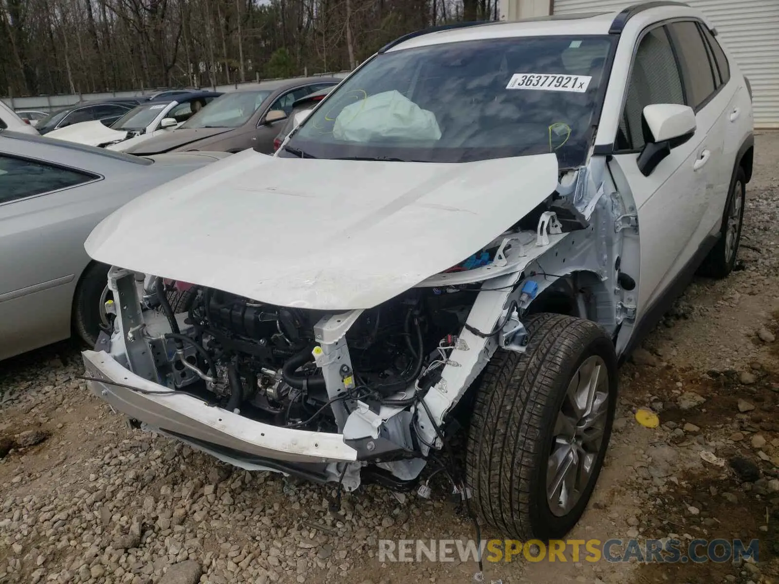 2 Photograph of a damaged car JTMC1RFV1LD055037 TOYOTA RAV4 2020