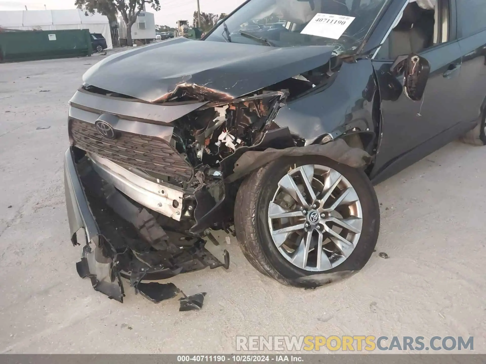 6 Фотография поврежденного автомобиля JTMC1RFV7LJ019063 TOYOTA RAV4 2020