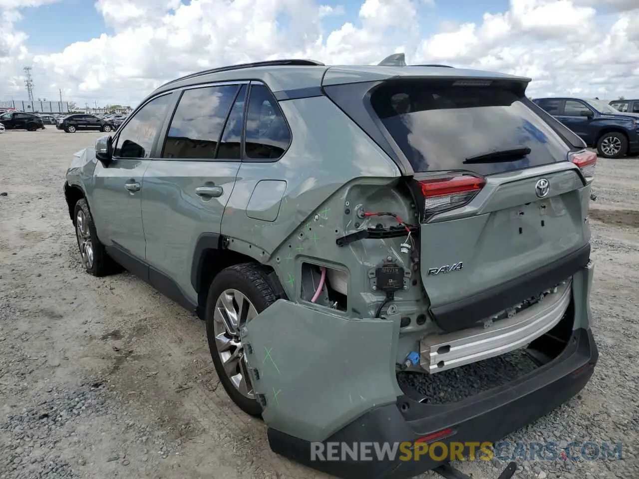 3 Фотография поврежденного автомобиля JTMC1RFV9LD056470 TOYOTA RAV4 2020