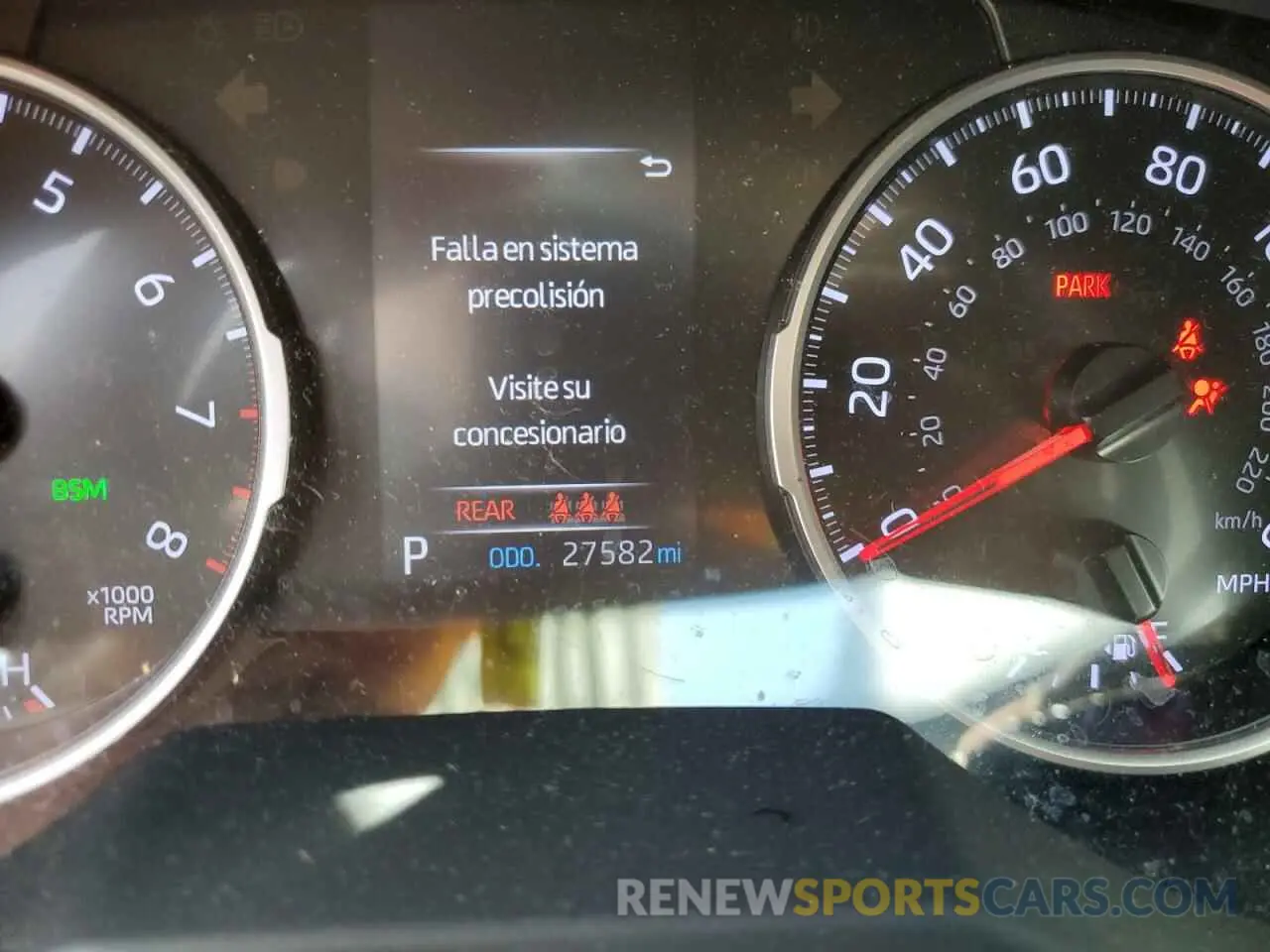 8 Фотография поврежденного автомобиля JTMC1RFV9LD056470 TOYOTA RAV4 2020
