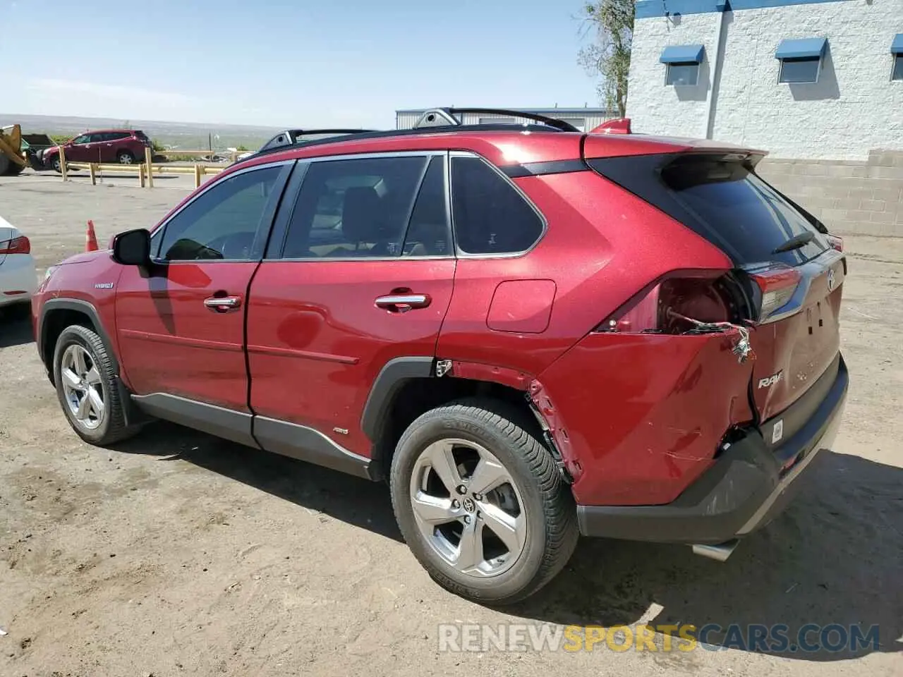 2 Photograph of a damaged car JTMD6RFV1LD002411 TOYOTA RAV4 2020