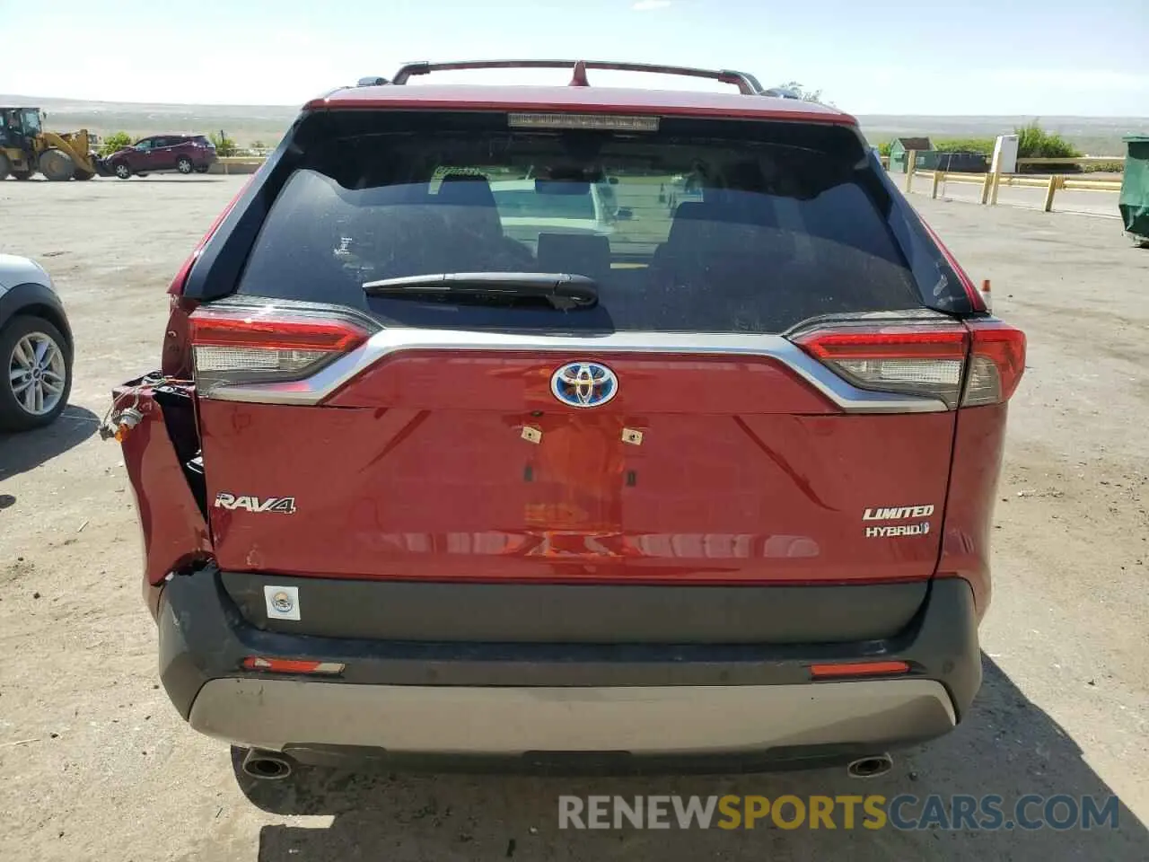 6 Photograph of a damaged car JTMD6RFV1LD002411 TOYOTA RAV4 2020