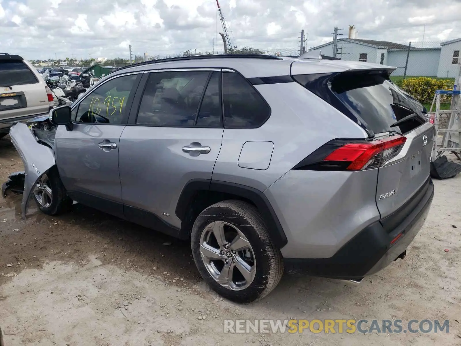 3 Photograph of a damaged car JTMD6RFVXLD002889 TOYOTA RAV4 2020