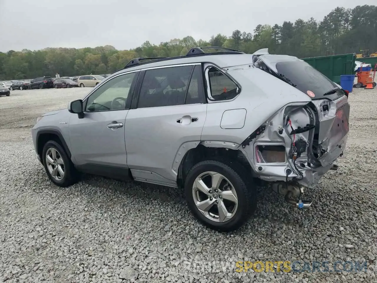 2 Photograph of a damaged car JTMD6RFVXLD003556 TOYOTA RAV4 2020