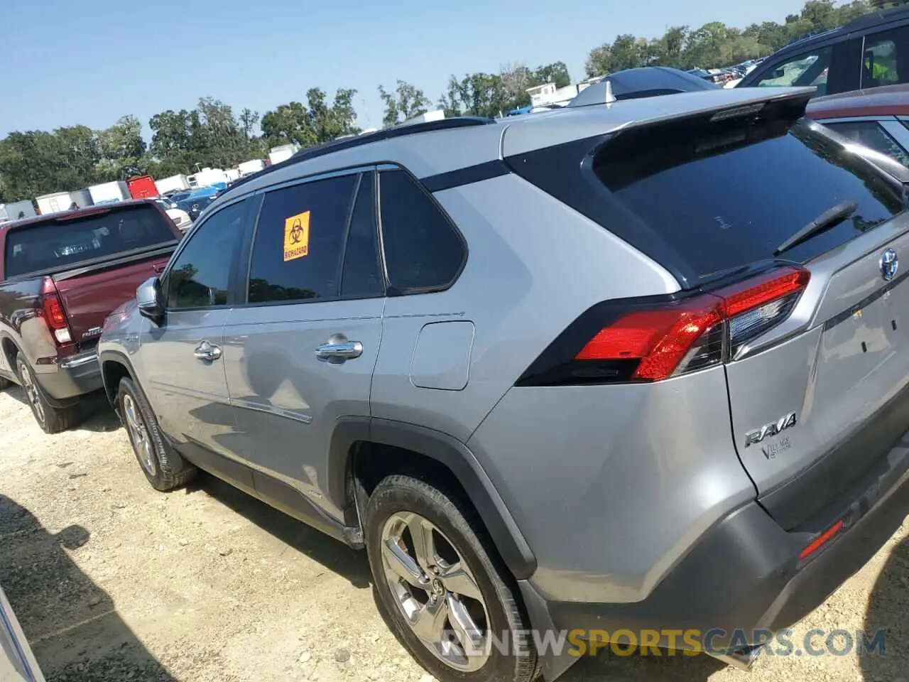 2 Photograph of a damaged car JTMDWRFV0LJ046286 TOYOTA RAV4 2020
