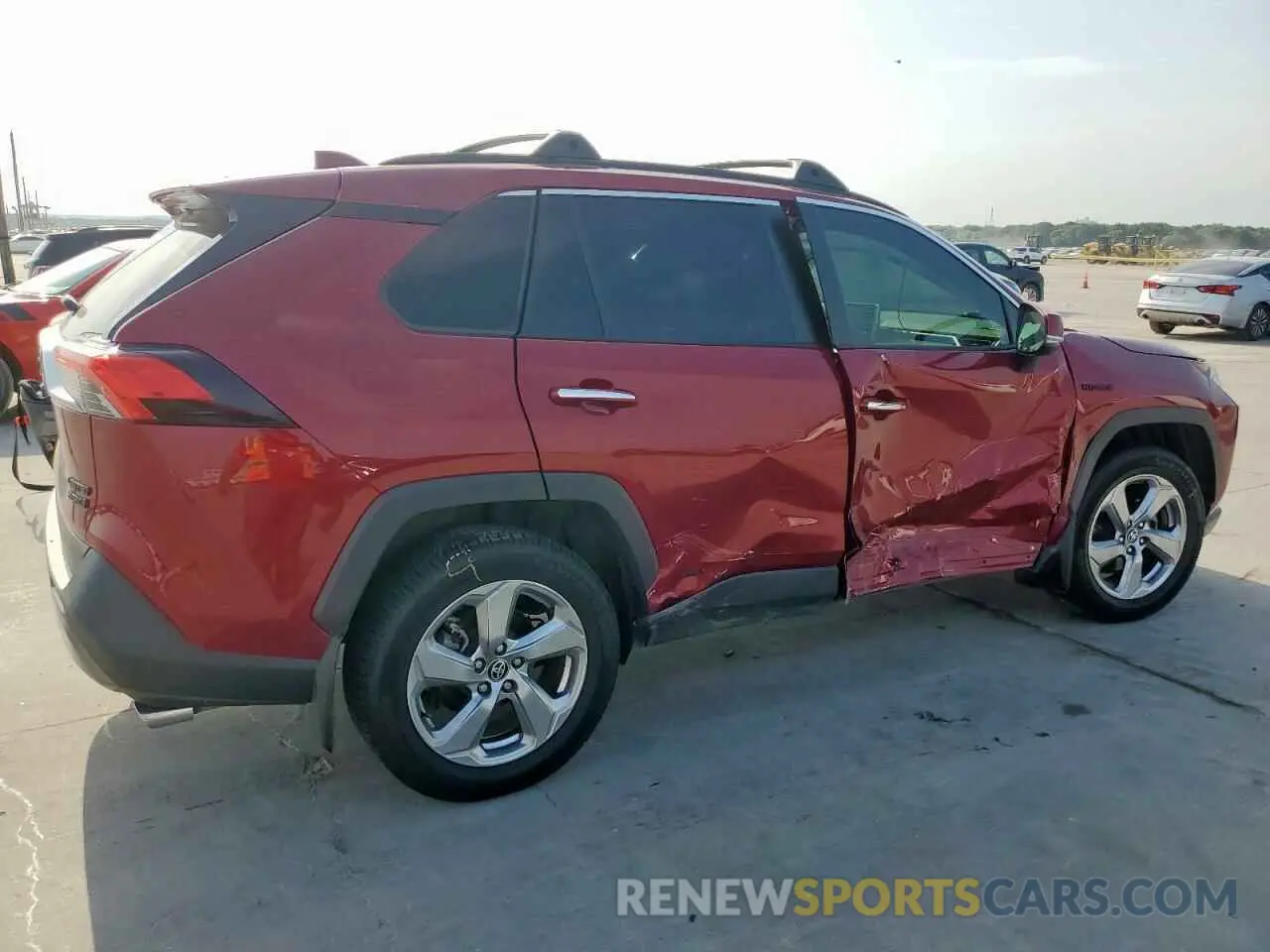 3 Фотография поврежденного автомобиля JTMDWRFV1LD545368 TOYOTA RAV4 2020
