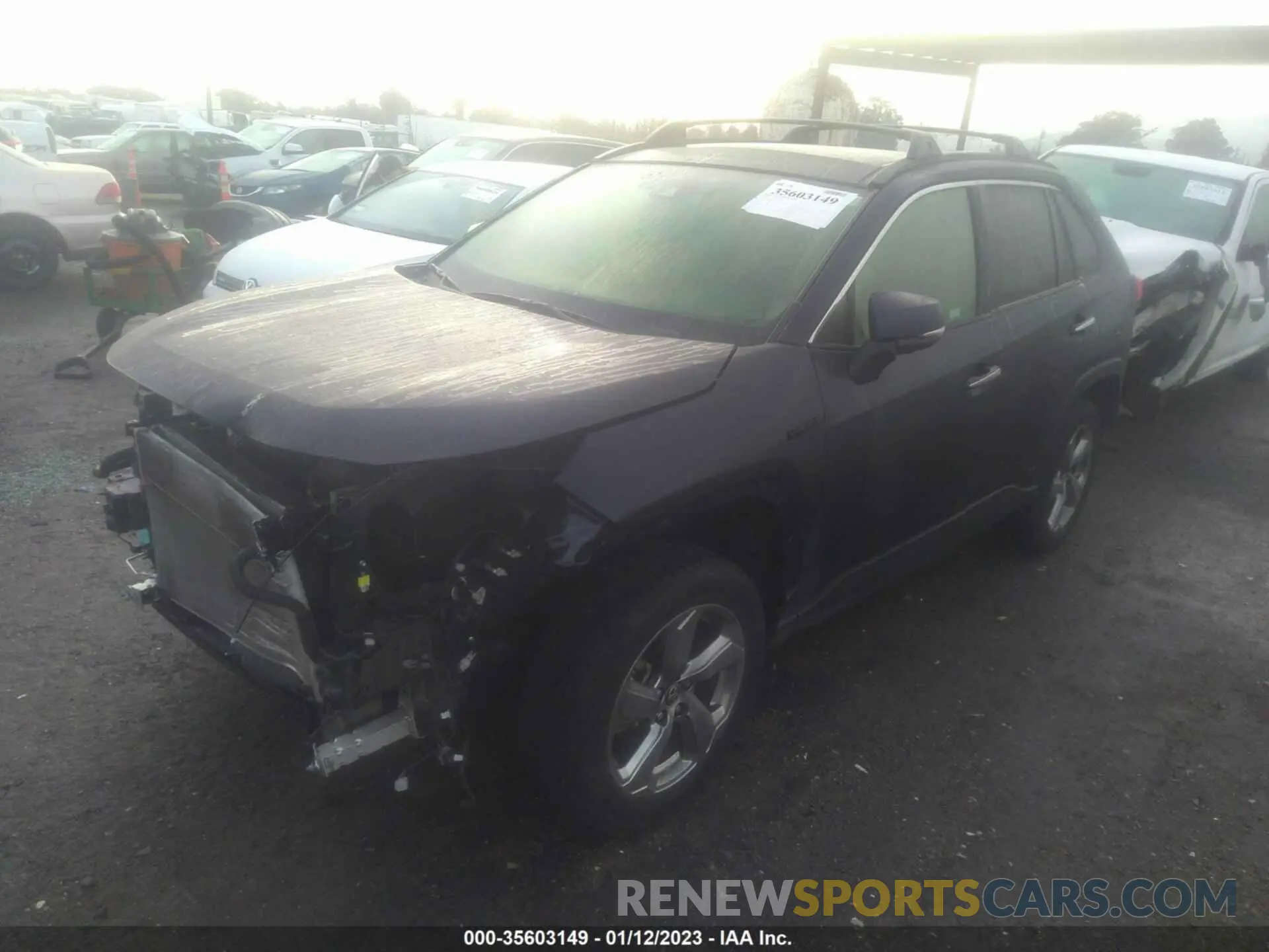 2 Фотография поврежденного автомобиля JTMDWRFV2LD533195 TOYOTA RAV4 2020