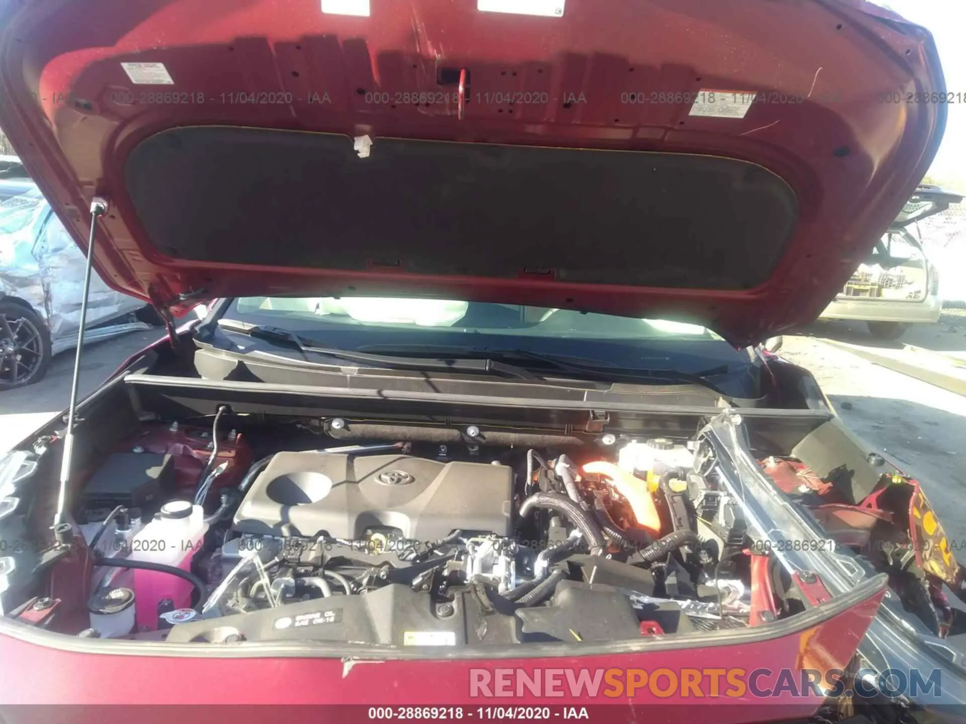 10 Photograph of a damaged car JTMDWRFV5LD534583 TOYOTA RAV4 2020
