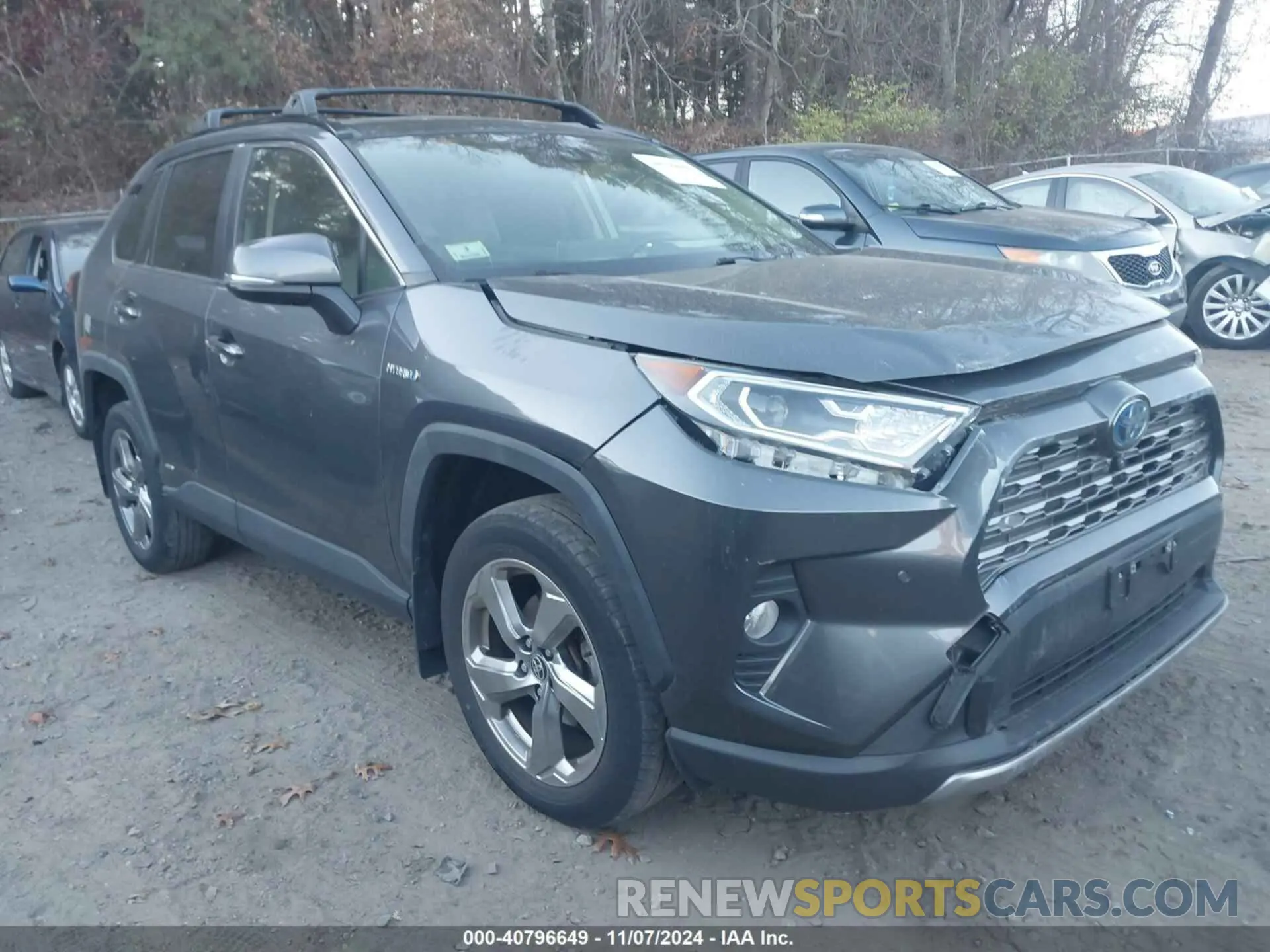 1 Photograph of a damaged car JTMDWRFV5LD543638 TOYOTA RAV4 2020