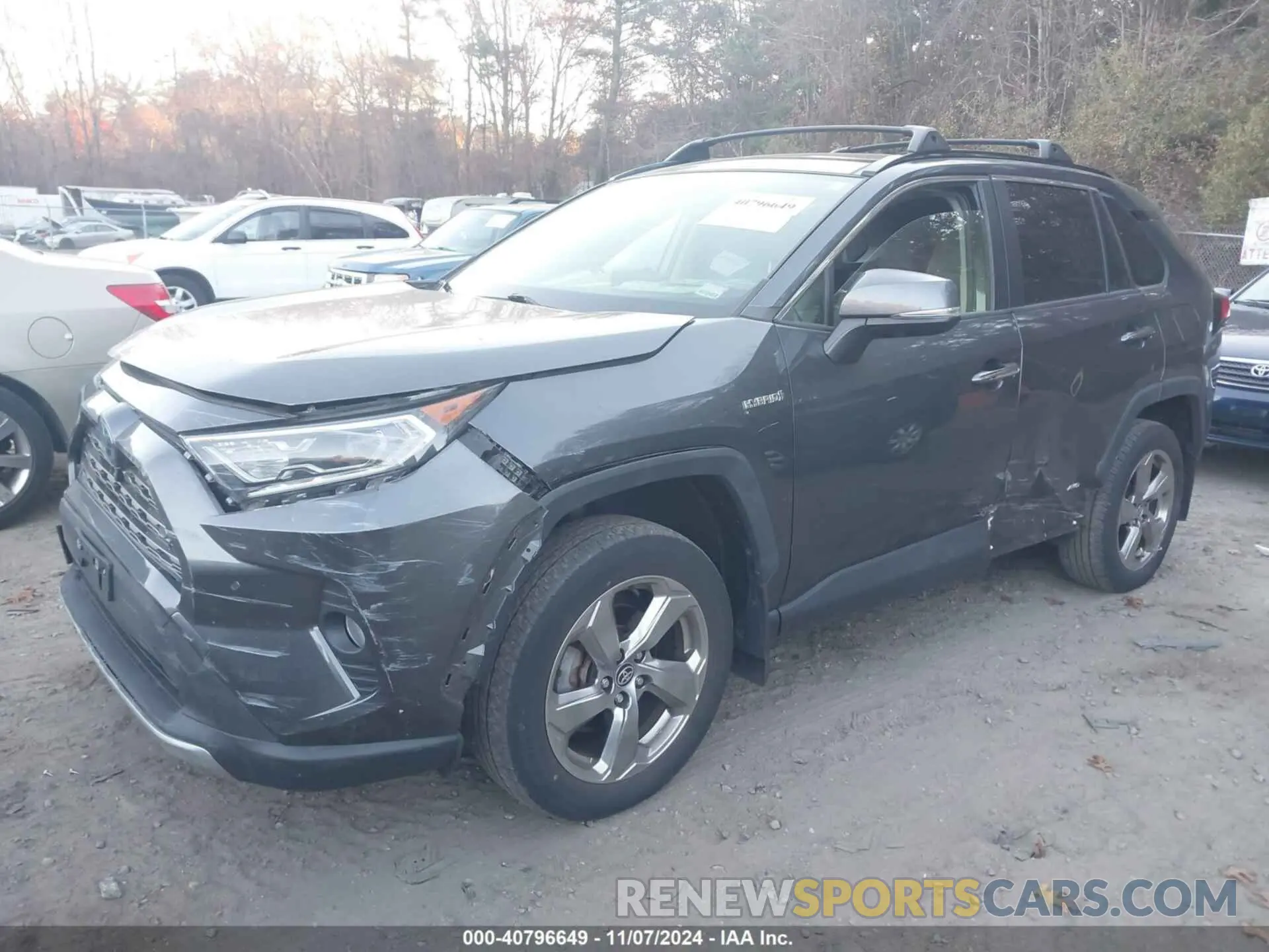 2 Photograph of a damaged car JTMDWRFV5LD543638 TOYOTA RAV4 2020