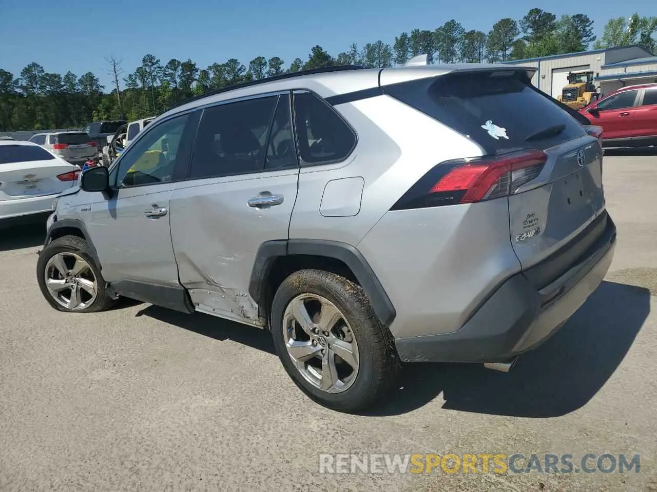 2 Фотография поврежденного автомобиля JTMDWRFV6LJ048608 TOYOTA RAV4 2020