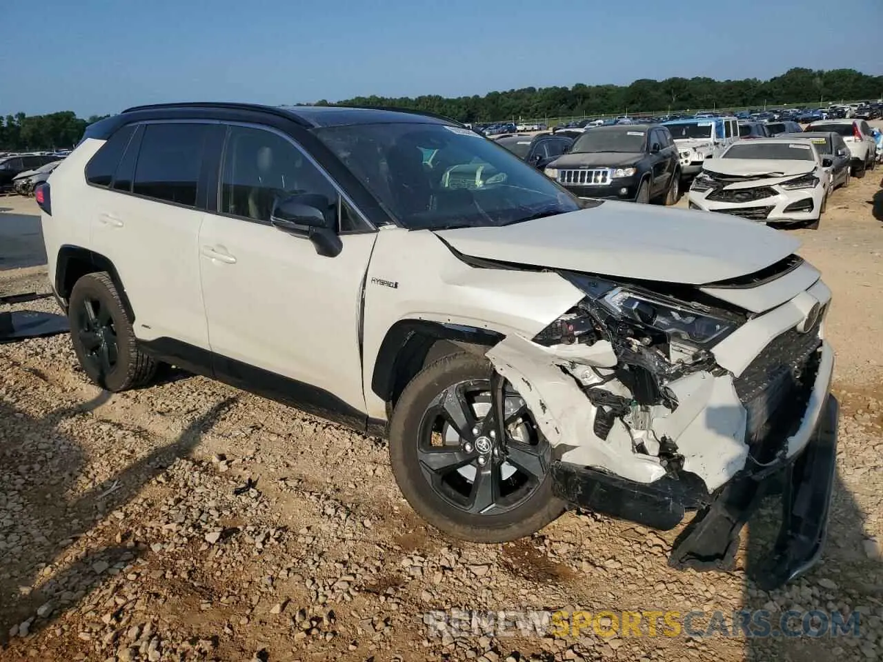 4 Фотография поврежденного автомобиля JTME6RFV0LD501785 TOYOTA RAV4 2020