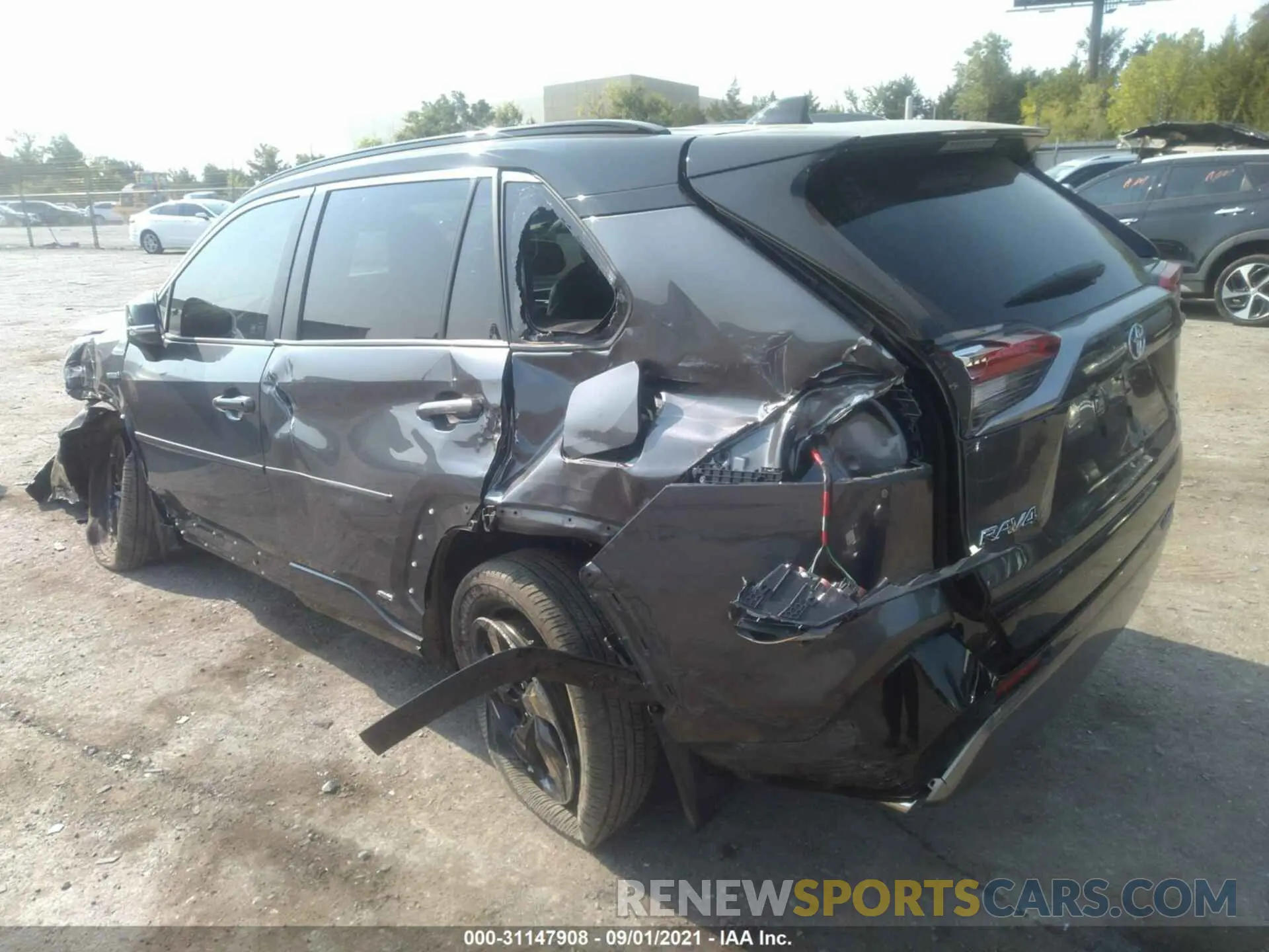 3 Photograph of a damaged car JTME6RFV3LD503305 TOYOTA RAV4 2020