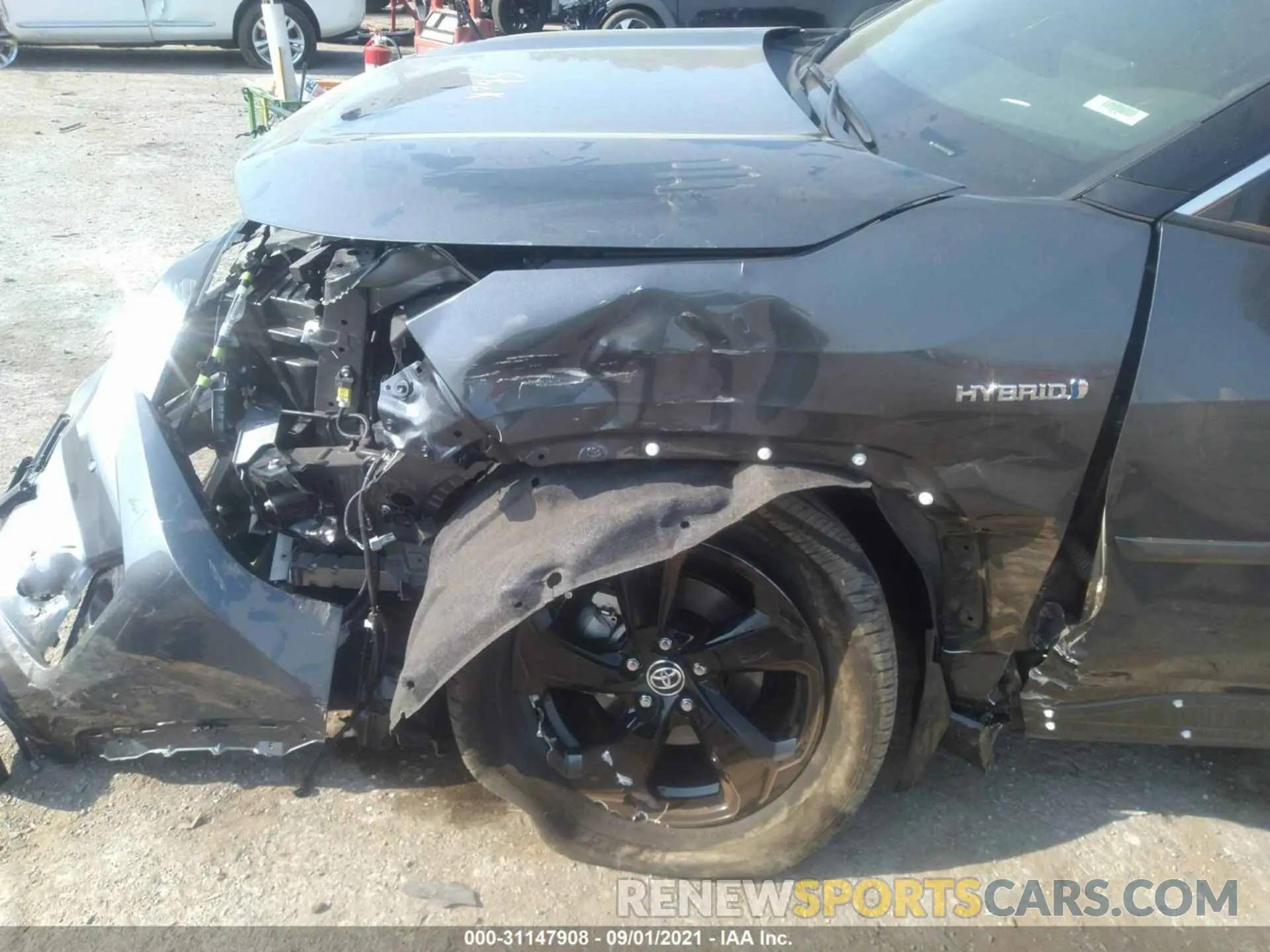 6 Photograph of a damaged car JTME6RFV3LD503305 TOYOTA RAV4 2020
