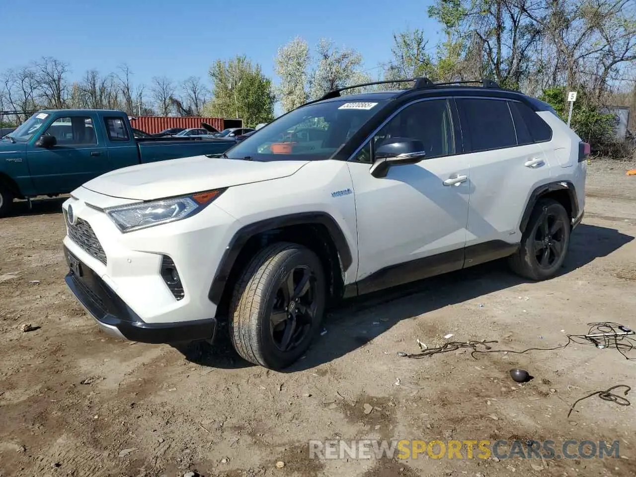 1 Фотография поврежденного автомобиля JTMEWRFV1LD539235 TOYOTA RAV4 2020