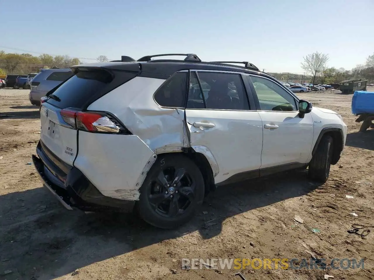 3 Фотография поврежденного автомобиля JTMEWRFV1LD539235 TOYOTA RAV4 2020