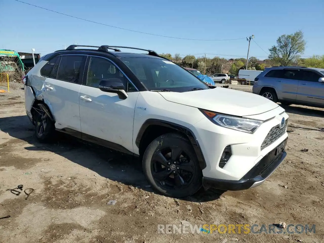 4 Фотография поврежденного автомобиля JTMEWRFV1LD539235 TOYOTA RAV4 2020