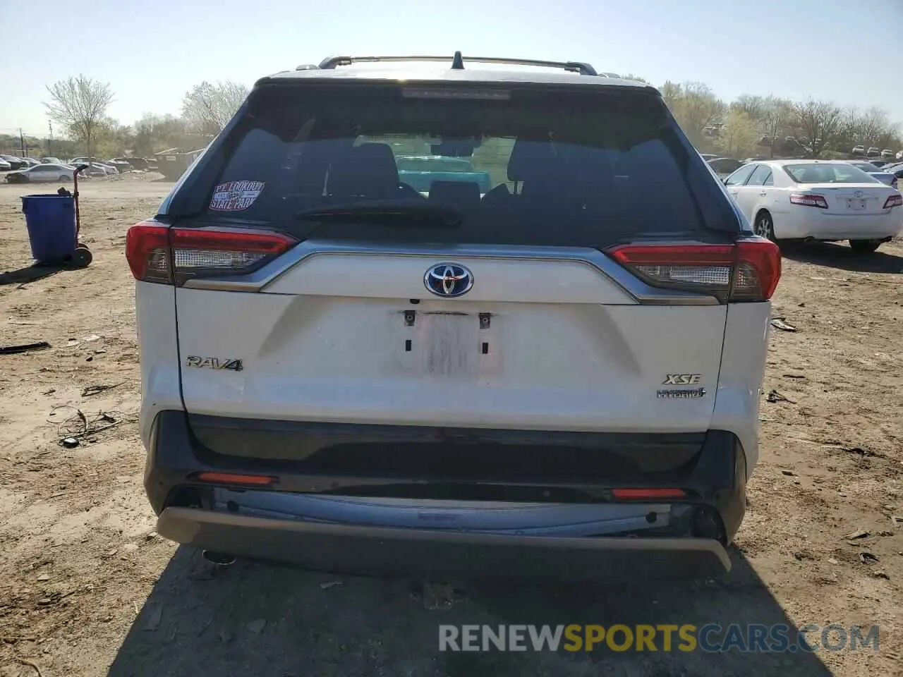 6 Фотография поврежденного автомобиля JTMEWRFV1LD539235 TOYOTA RAV4 2020
