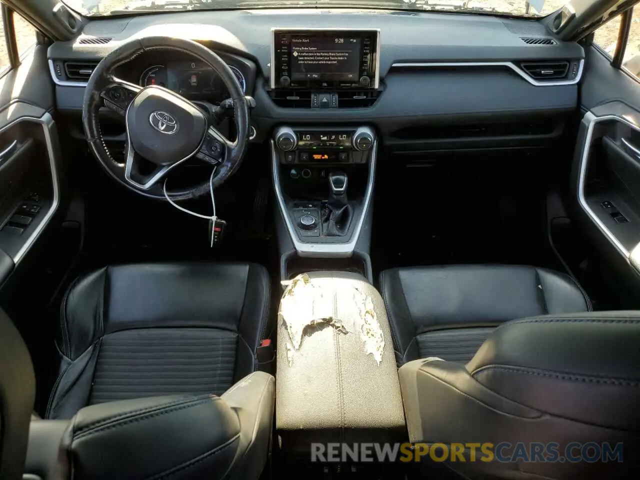 8 Фотография поврежденного автомобиля JTMEWRFV1LD539235 TOYOTA RAV4 2020