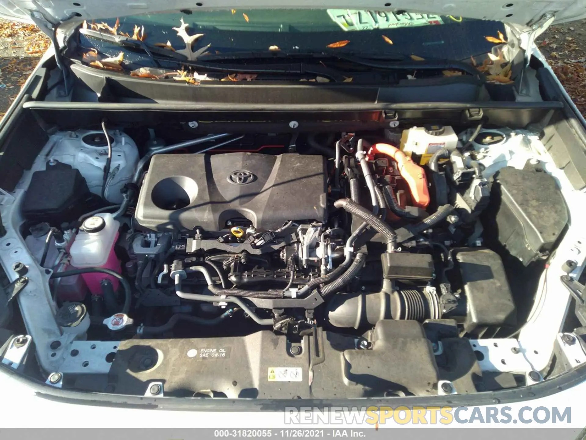10 Photograph of a damaged car JTMEWRFV2LD543214 TOYOTA RAV4 2020