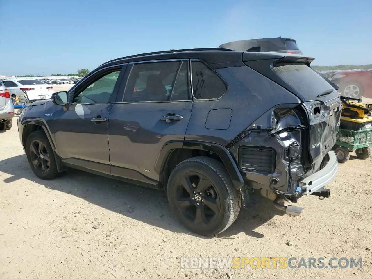 2 Фотография поврежденного автомобиля JTMEWRFV3LD530147 TOYOTA RAV4 2020