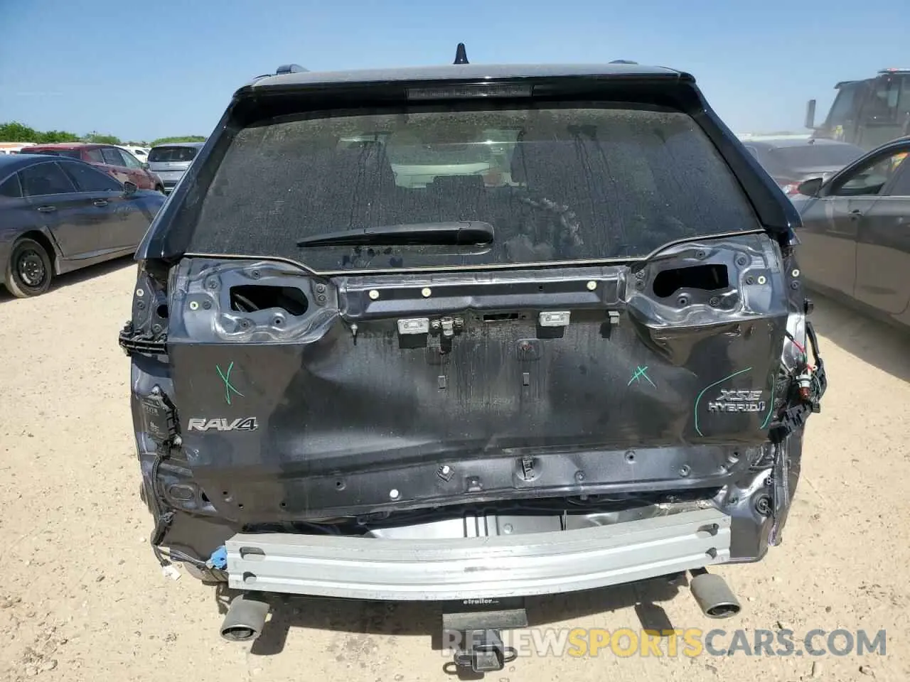 6 Фотография поврежденного автомобиля JTMEWRFV3LD530147 TOYOTA RAV4 2020