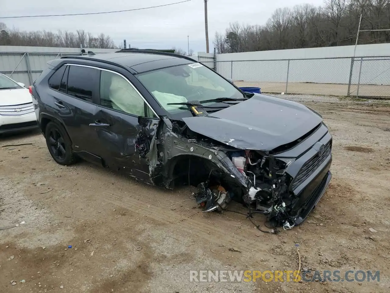 4 Фотография поврежденного автомобиля JTMEWRFV5LD533051 TOYOTA RAV4 2020