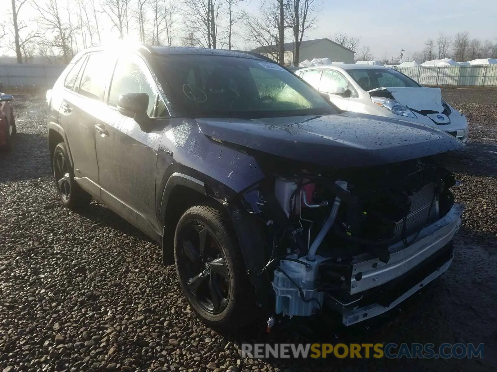 1 Photograph of a damaged car JTMEWRFV5LJ040505 TOYOTA RAV4 2020