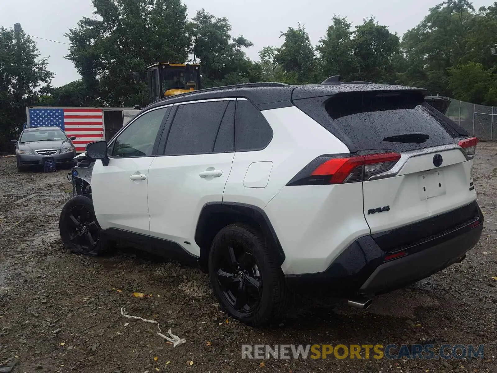 3 Photograph of a damaged car JTMEWRFV6LD525704 TOYOTA RAV4 2020
