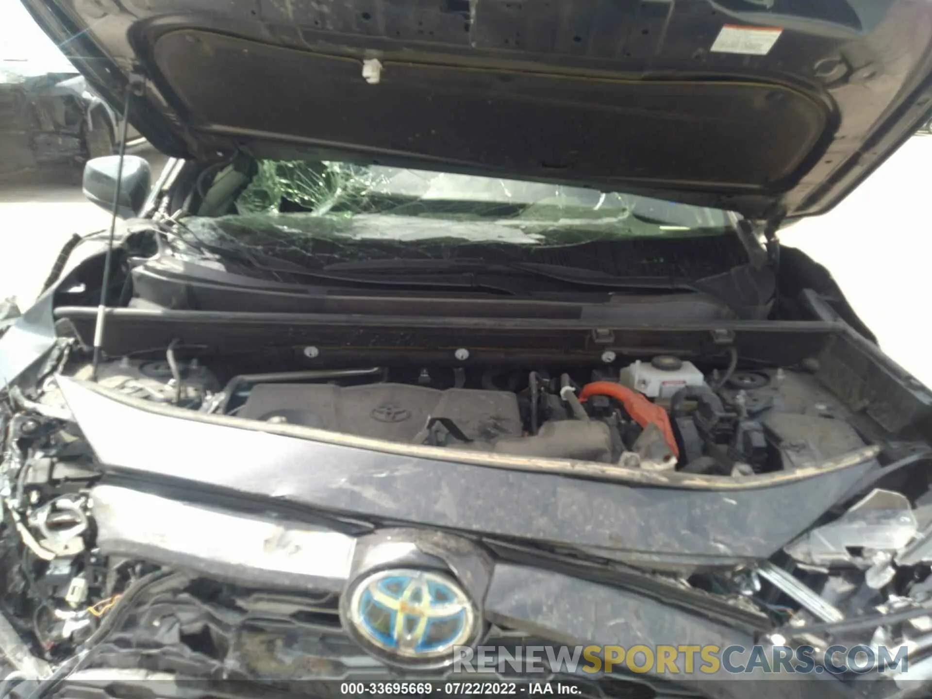 10 Фотография поврежденного автомобиля JTMEWRFV6LJ036625 TOYOTA RAV4 2020