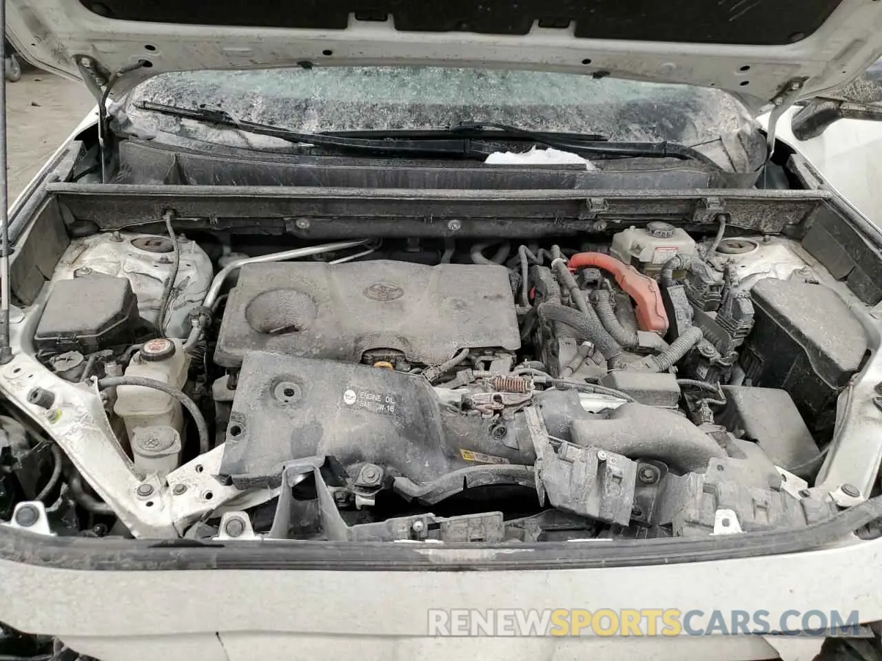 12 Photograph of a damaged car JTMEWRFV7LD548005 TOYOTA RAV4 2020