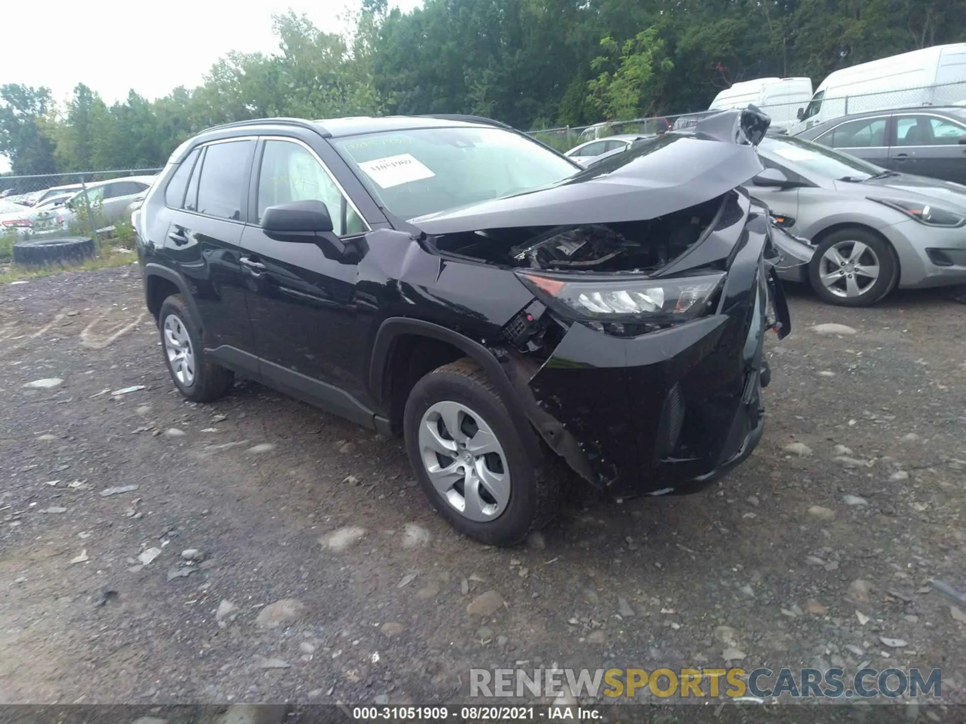 1 Photograph of a damaged car JTMF1RFV0LD062767 TOYOTA RAV4 2020