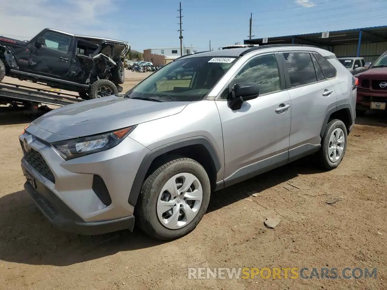 1 Фотография поврежденного автомобиля JTMF1RFV0LD065040 TOYOTA RAV4 2020