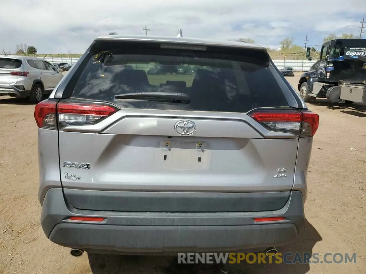 6 Фотография поврежденного автомобиля JTMF1RFV0LD065040 TOYOTA RAV4 2020
