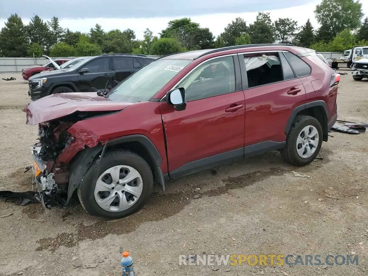 1 Фотография поврежденного автомобиля JTMF1RFV1LD064804 TOYOTA RAV4 2020