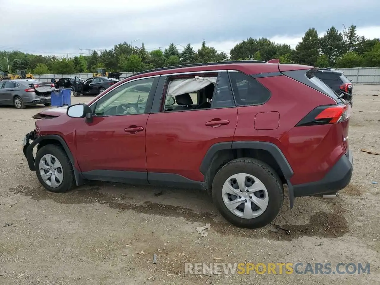 2 Фотография поврежденного автомобиля JTMF1RFV1LD064804 TOYOTA RAV4 2020