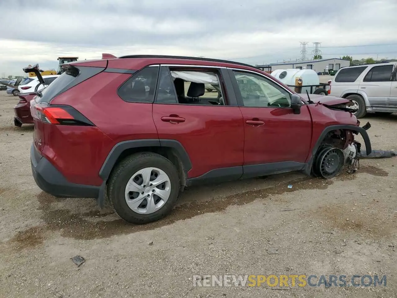 3 Фотография поврежденного автомобиля JTMF1RFV1LD064804 TOYOTA RAV4 2020