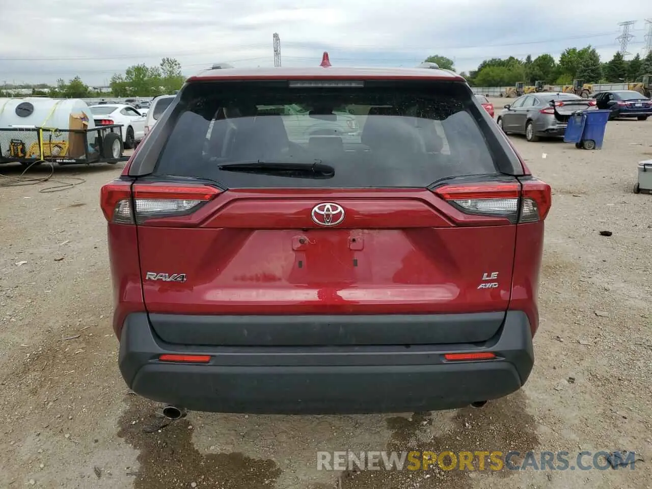 6 Фотография поврежденного автомобиля JTMF1RFV1LD064804 TOYOTA RAV4 2020