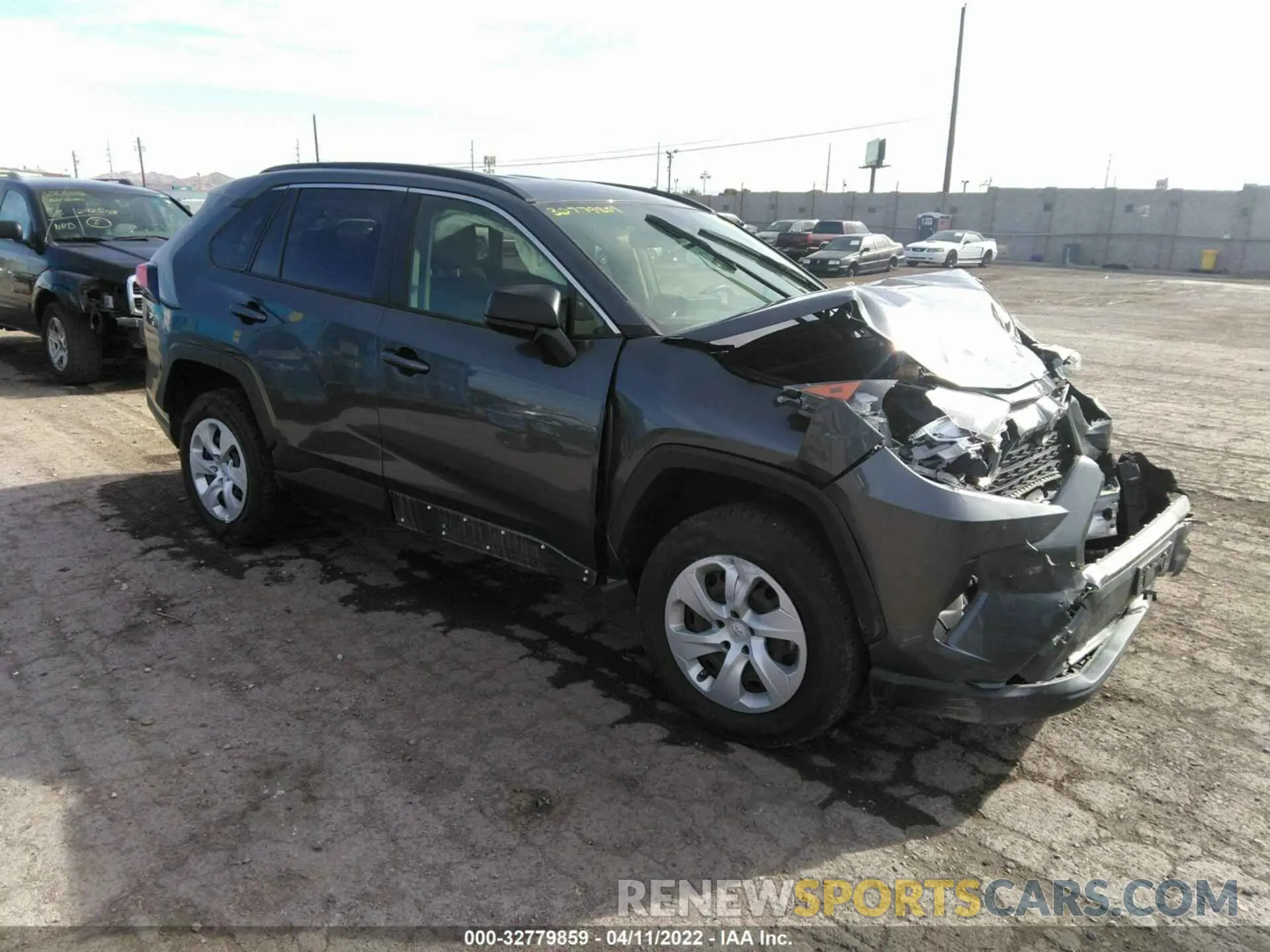 1 Photograph of a damaged car JTMF1RFV4LD053084 TOYOTA RAV4 2020