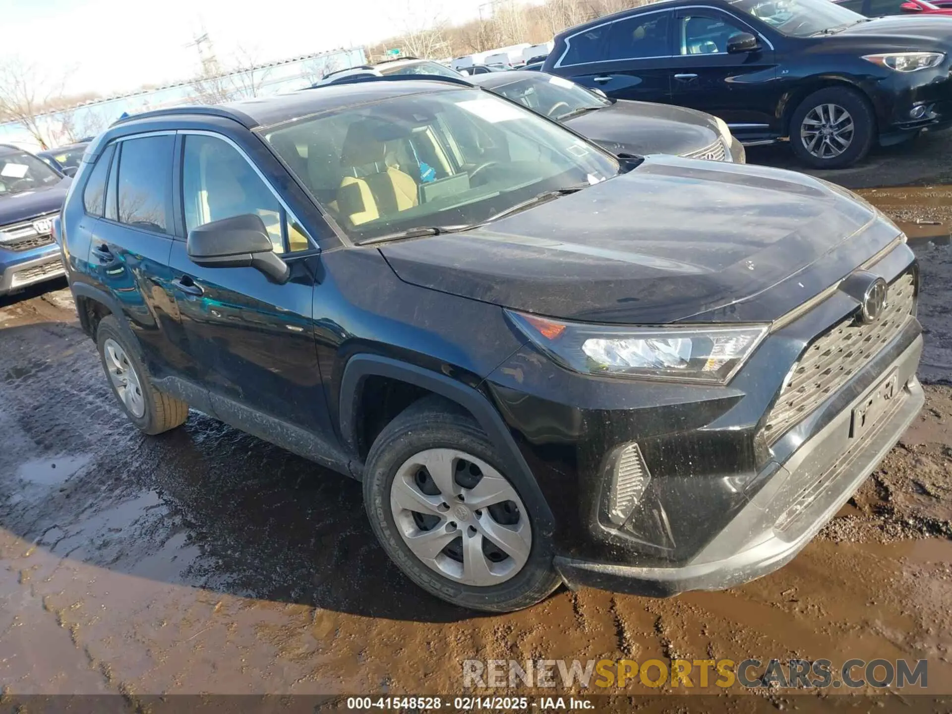 1 Photograph of a damaged car JTMF1RFV4LD058513 TOYOTA RAV4 2020