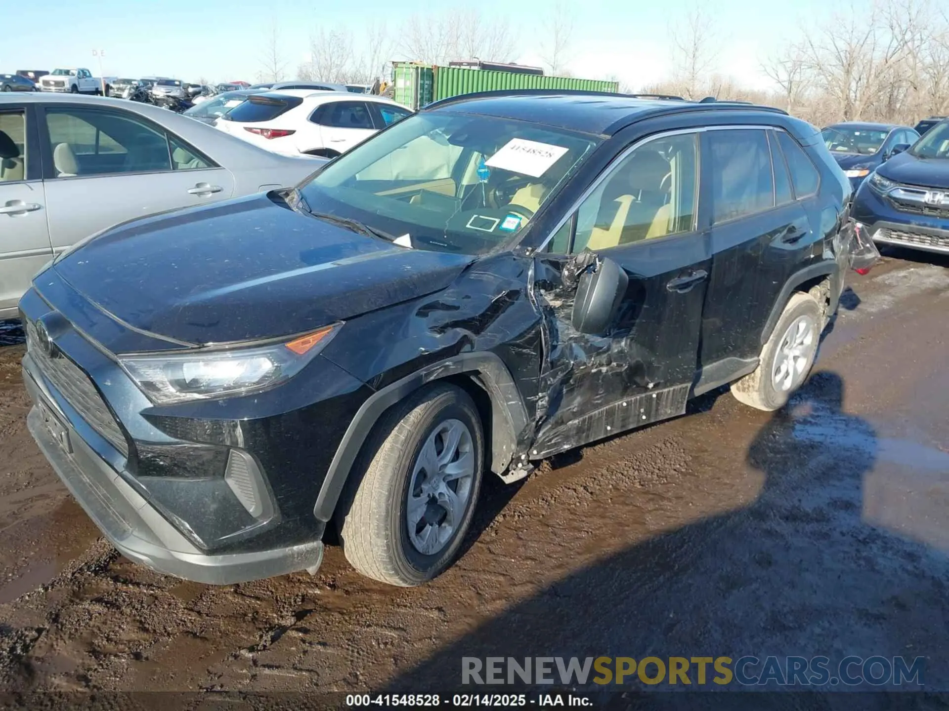 2 Photograph of a damaged car JTMF1RFV4LD058513 TOYOTA RAV4 2020