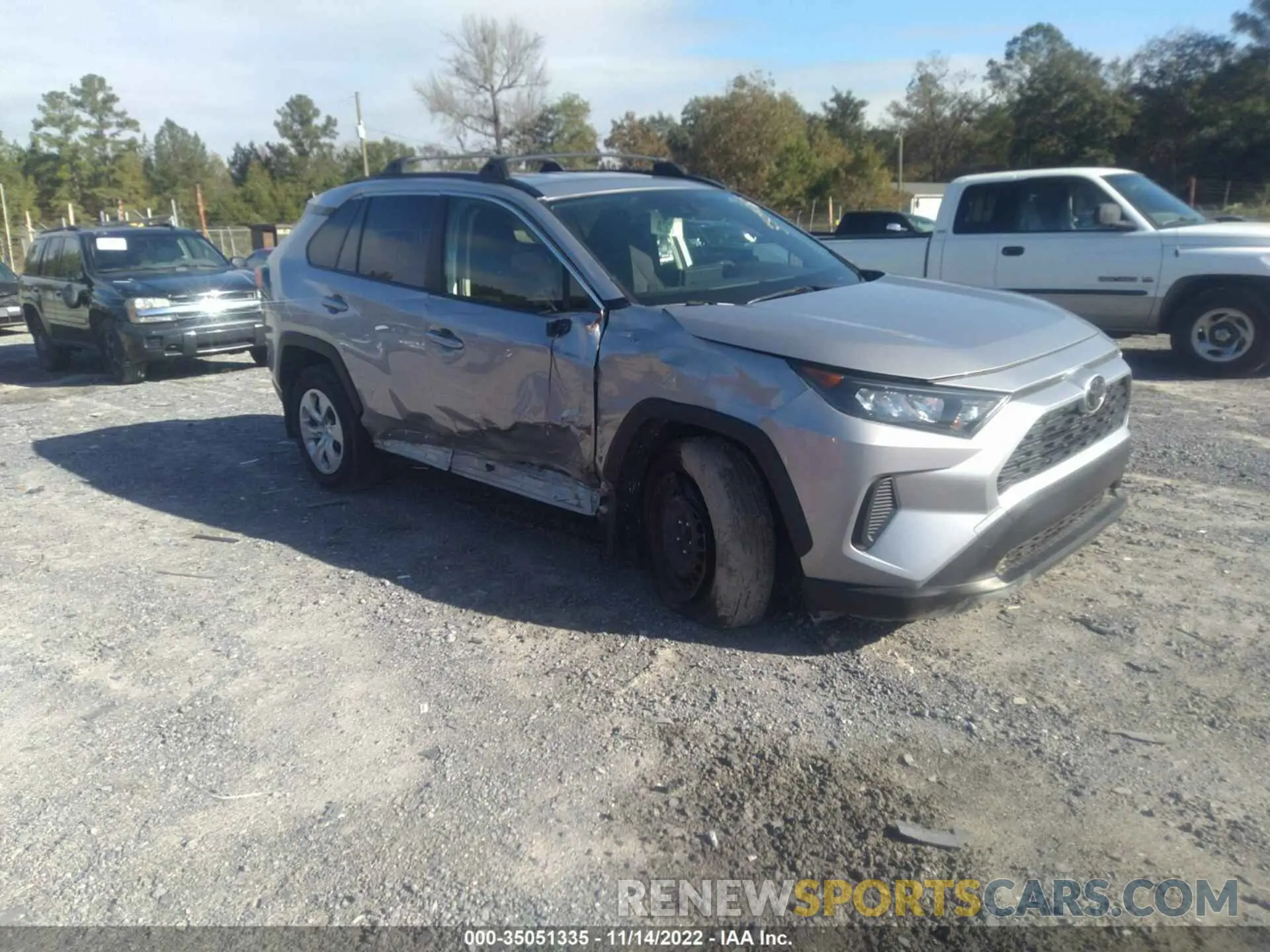 1 Фотография поврежденного автомобиля JTMF1RFV7LD059493 TOYOTA RAV4 2020