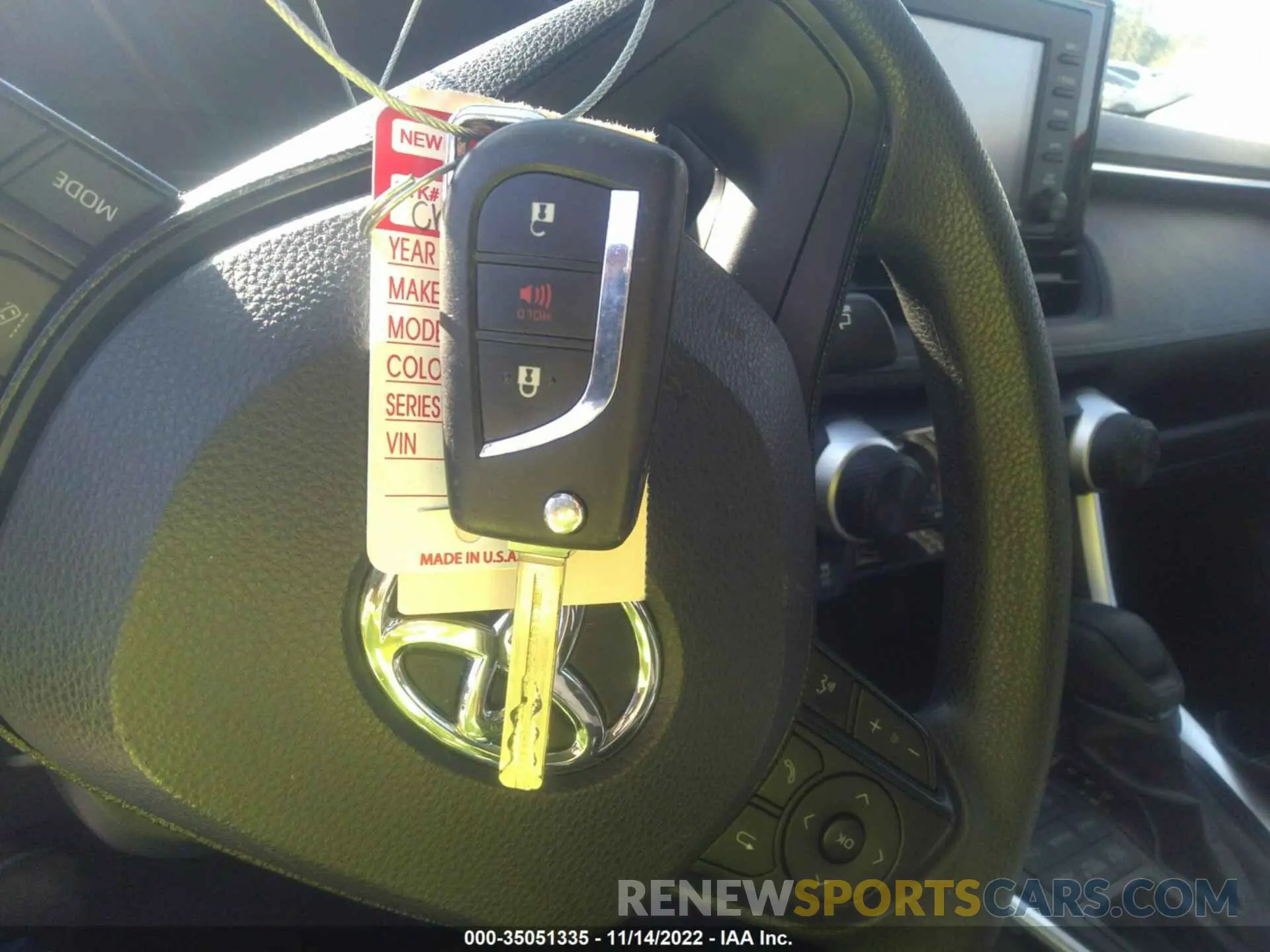 11 Фотография поврежденного автомобиля JTMF1RFV7LD059493 TOYOTA RAV4 2020