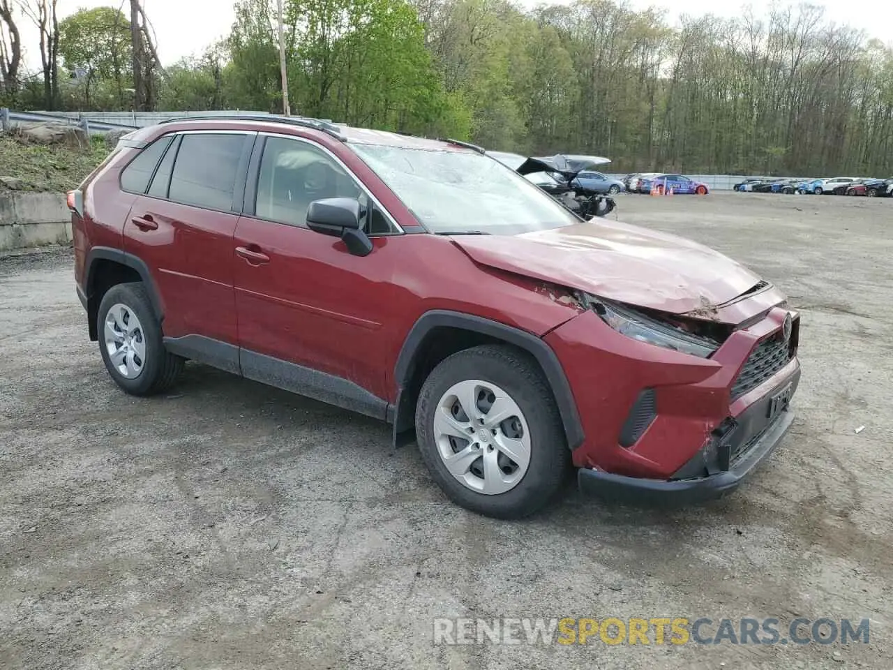 4 Фотография поврежденного автомобиля JTMF1RFV9LD056062 TOYOTA RAV4 2020