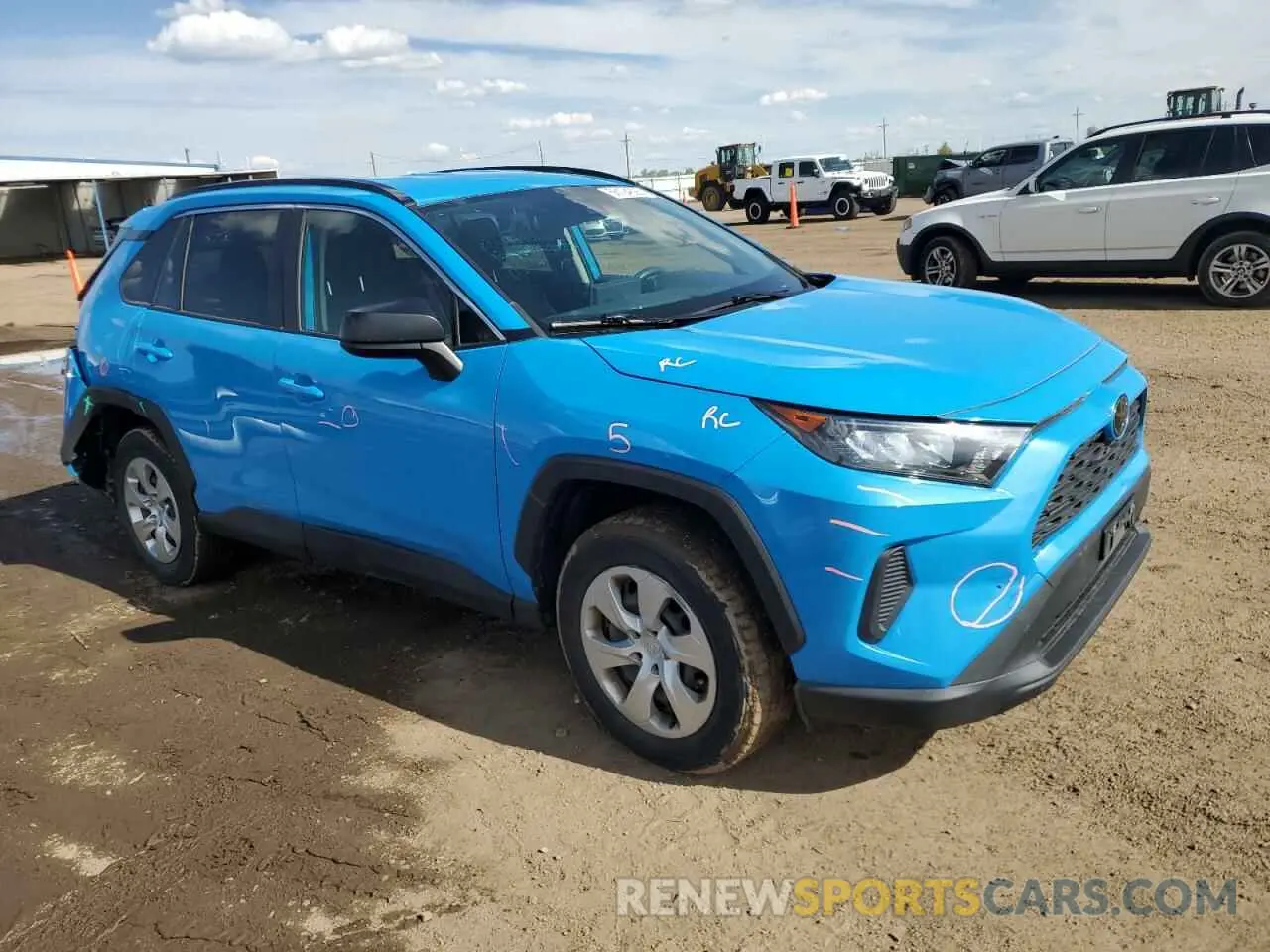 4 Photograph of a damaged car JTMF1RFV9LD063920 TOYOTA RAV4 2020
