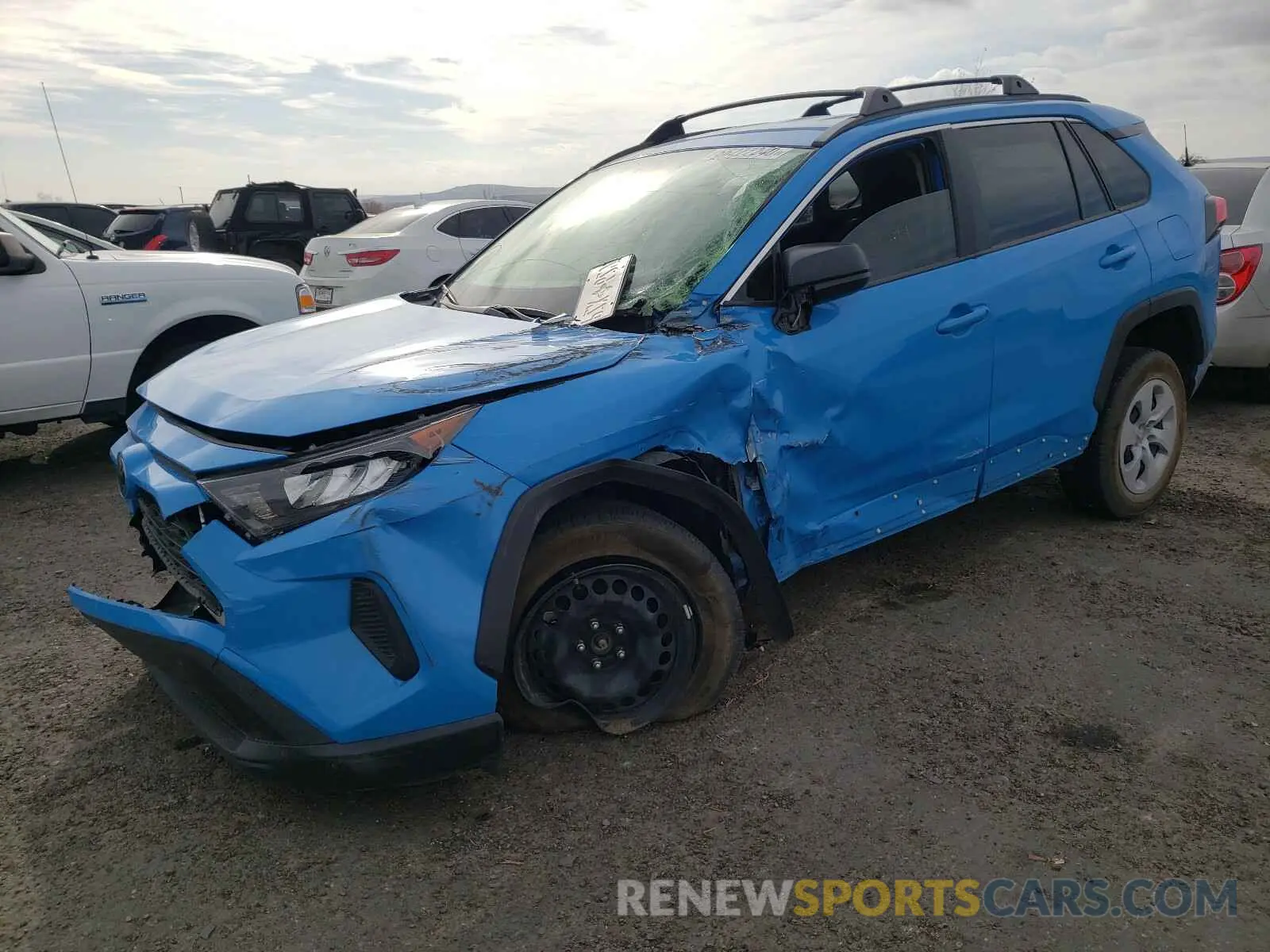 9 Photograph of a damaged car JTMF1RFVXLD051033 TOYOTA RAV4 2020