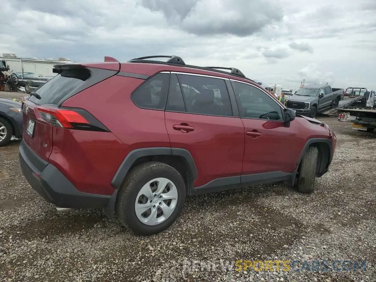 3 Photograph of a damaged car JTMH1RFV1LD042956 TOYOTA RAV4 2020