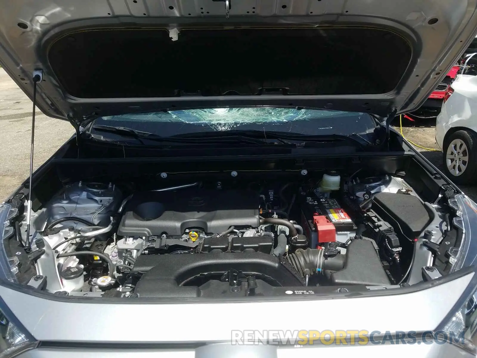 7 Photograph of a damaged car JTMH1RFV2LD046837 TOYOTA RAV4 2020