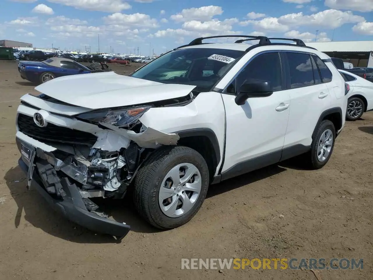 1 Photograph of a damaged car JTMH1RFV7LD050284 TOYOTA RAV4 2020