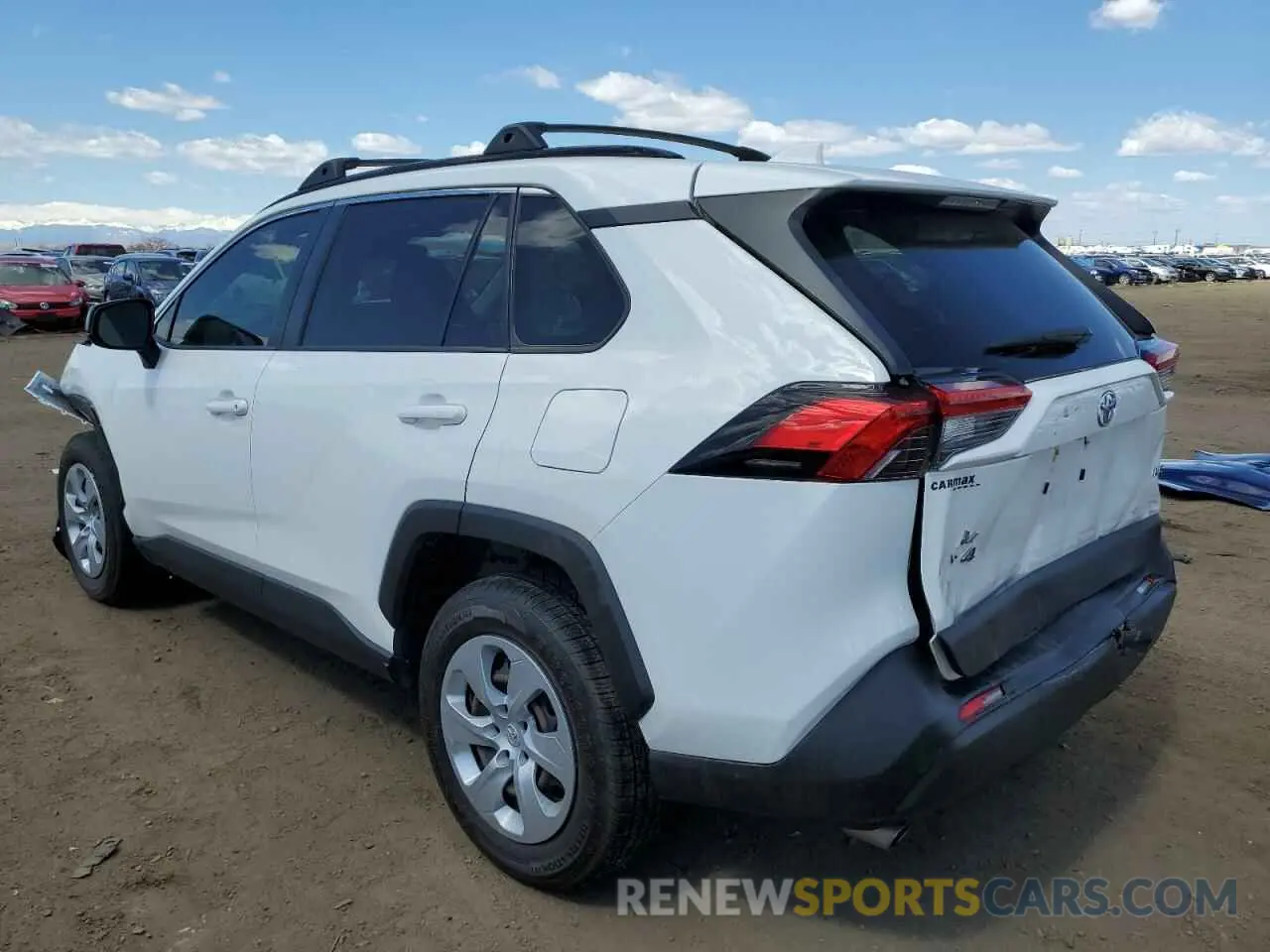 2 Photograph of a damaged car JTMH1RFV7LD050284 TOYOTA RAV4 2020